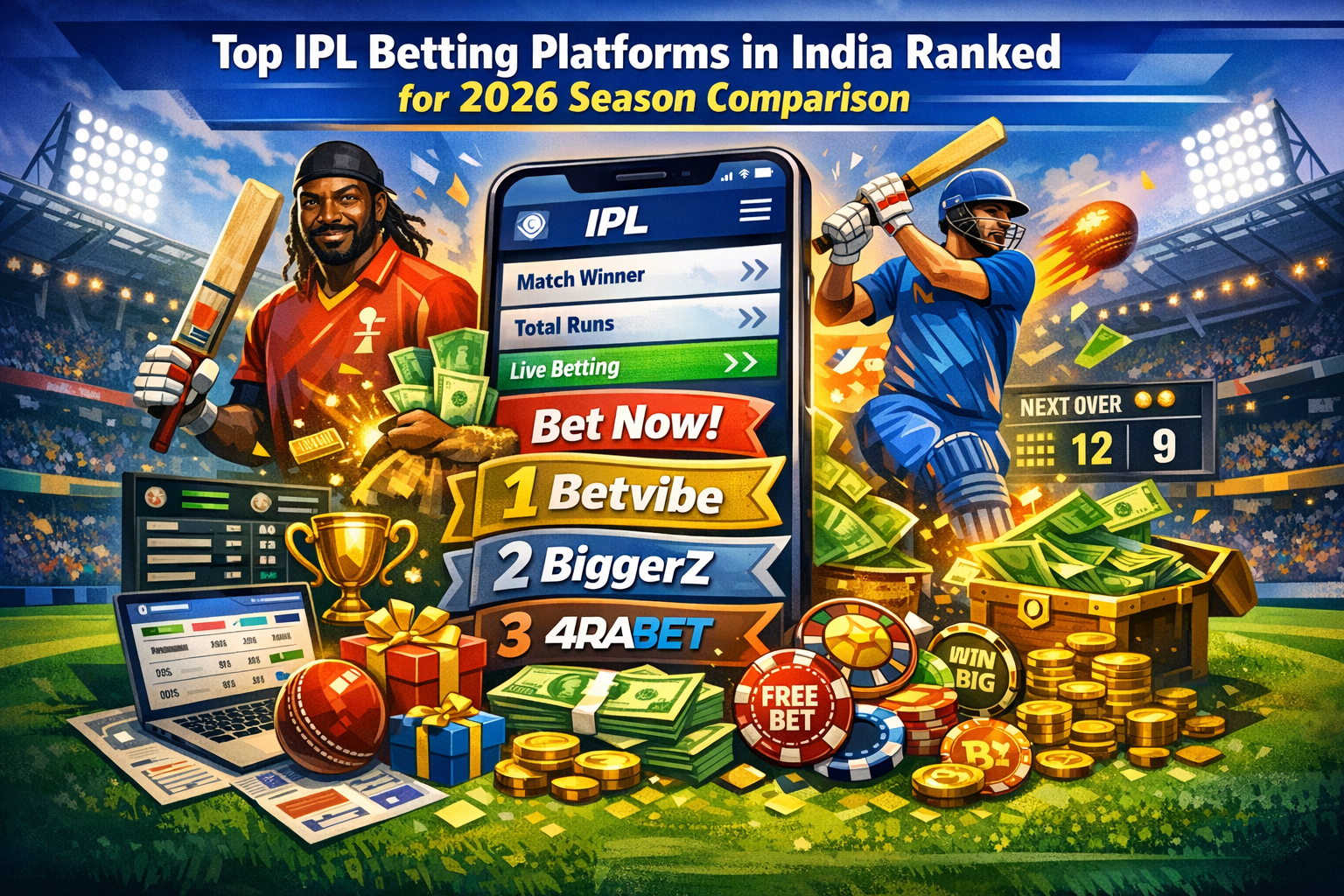 Top IPL Betting Platforms in India Ranked for 2026 Season Comparison