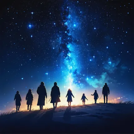 Shooting Stars: Cosmic Cultural Lore: Shooting stars inspire myths and awe across cultures.